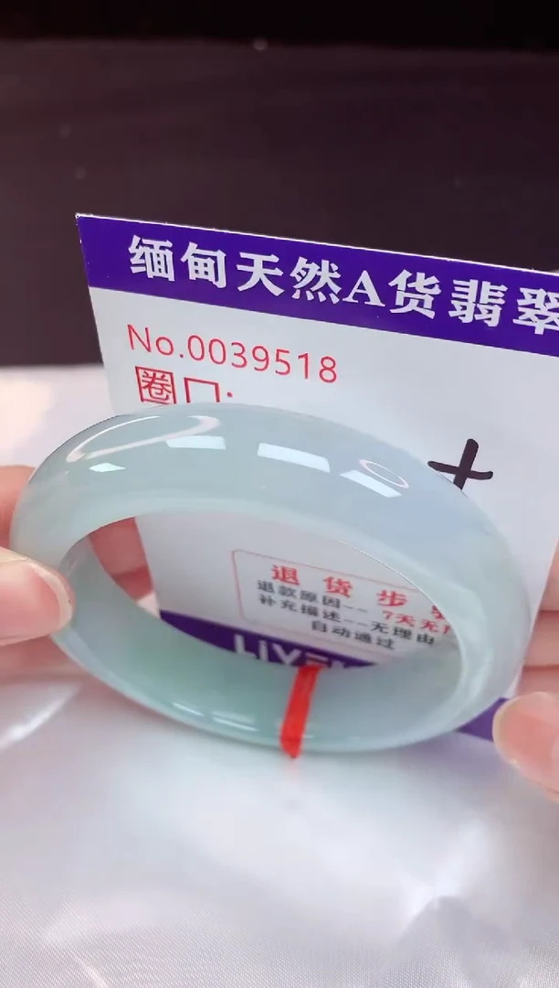 未镶嵌手镯翡翠57（48小时鉴赏期 ）