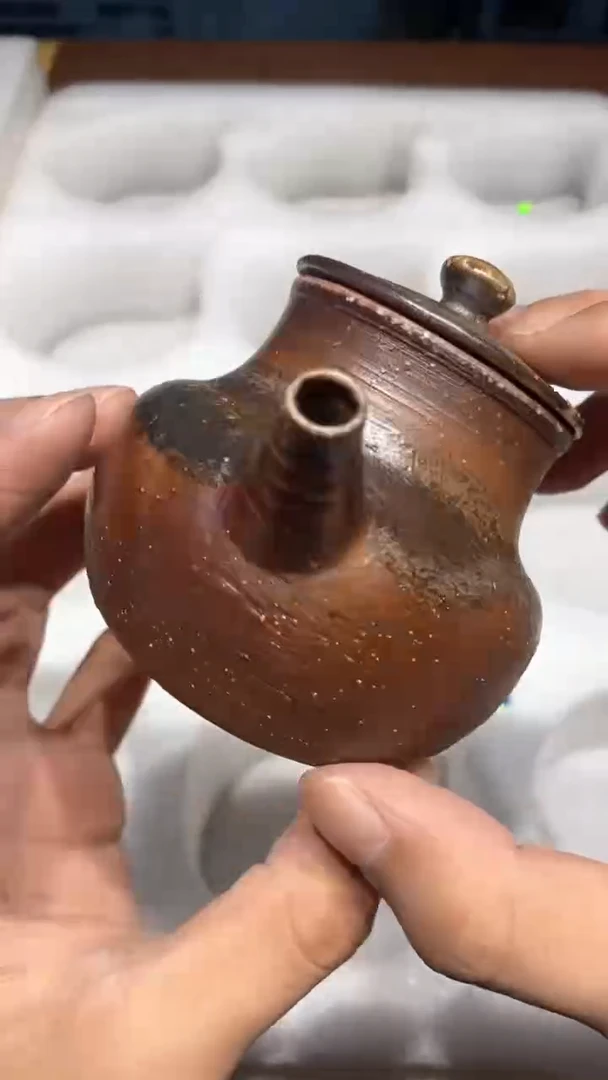 陶瓷奢瓷/瑞寅柴烧茶器（壶）1484