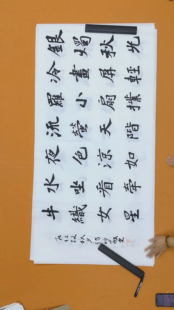书法付晓敏  江西   第二届小品展  138*68