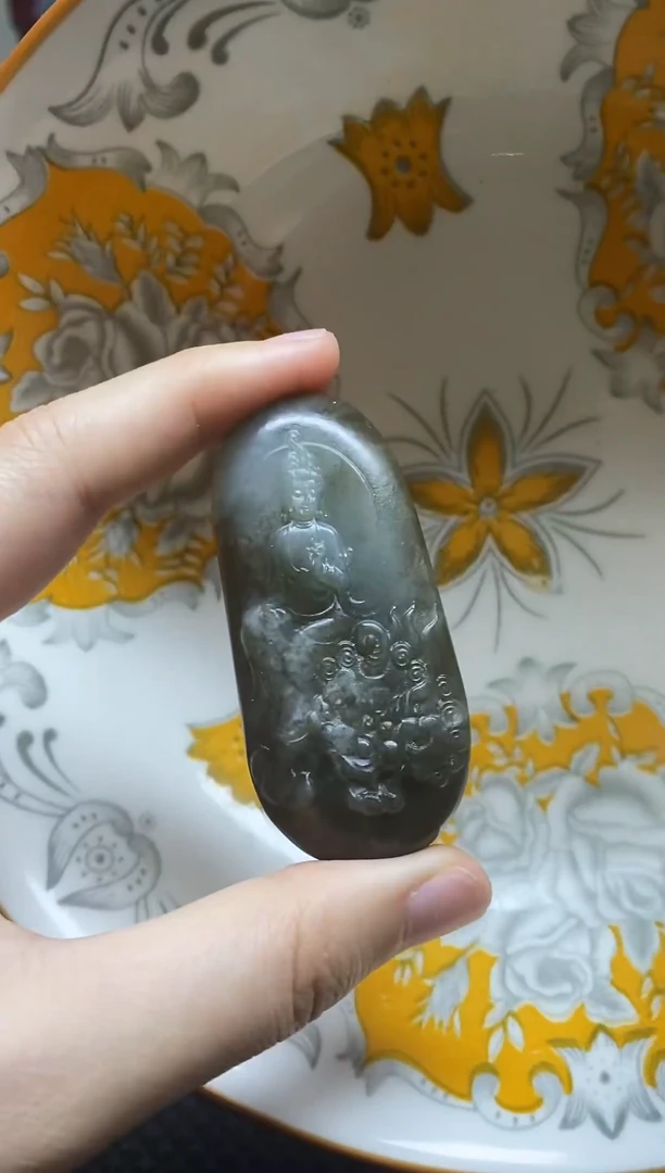 瓷片瓷片 瓷器 摆件 1个