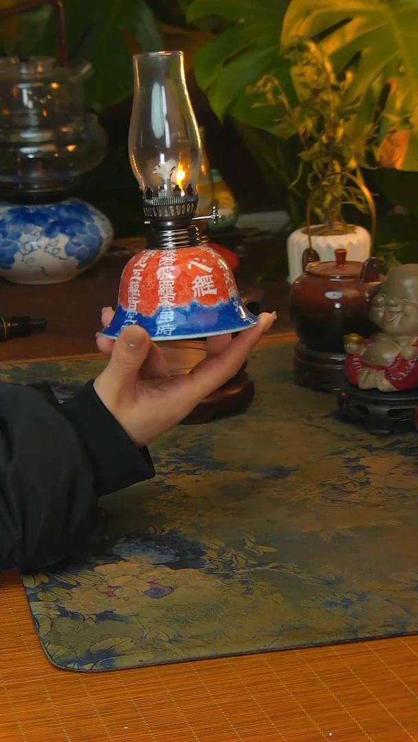 【闪购商品】景德镇陶瓷手工灯摆件