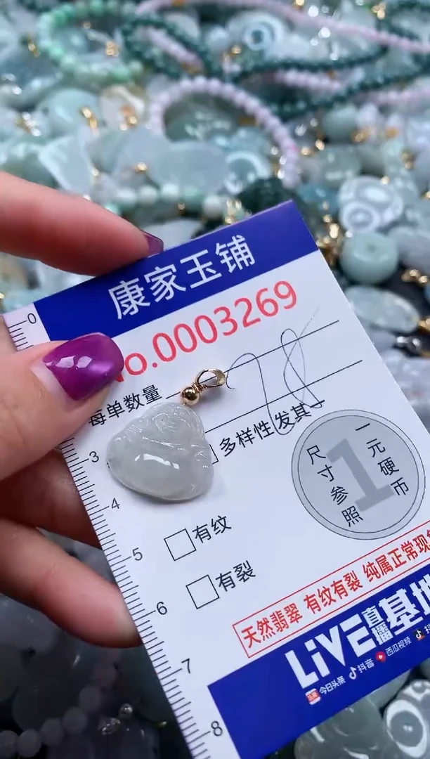 颈饰未镶嵌翡翠3269