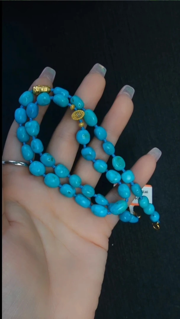 未镶嵌绿松石项链发货一件