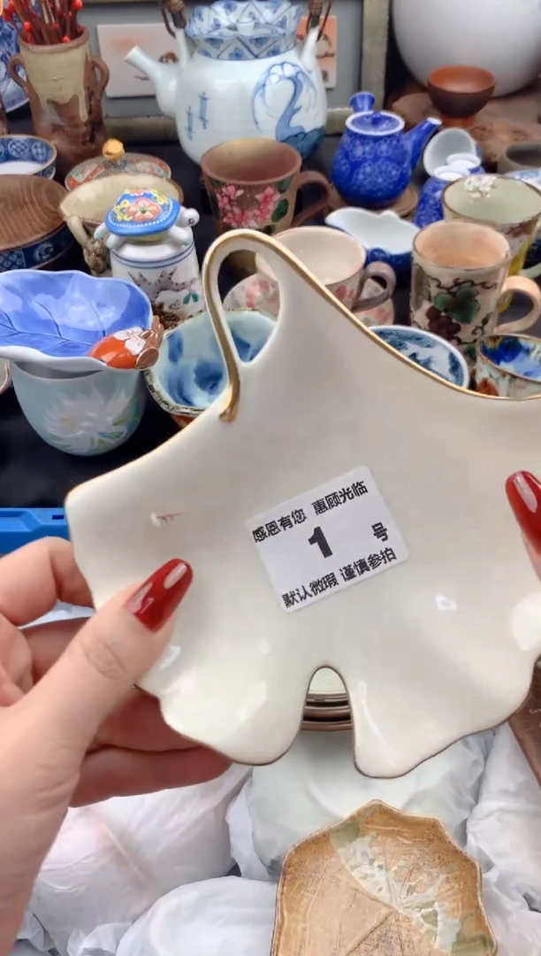 【闪购商品】瓷片1号九姑娘工艺品瓷器