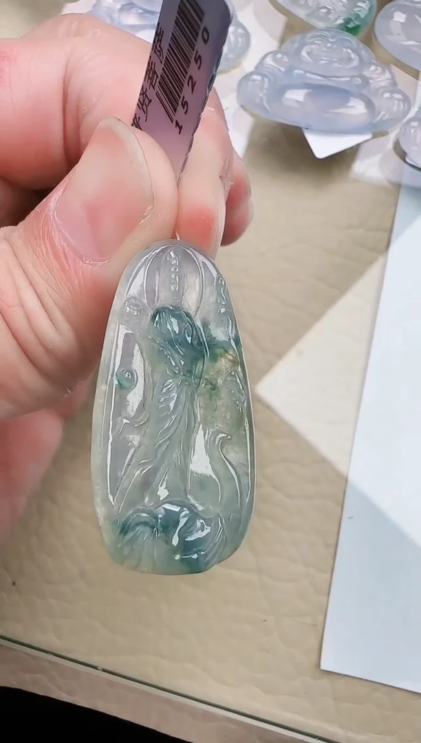 颈饰未镶嵌翡翠缅甸翡翠a货