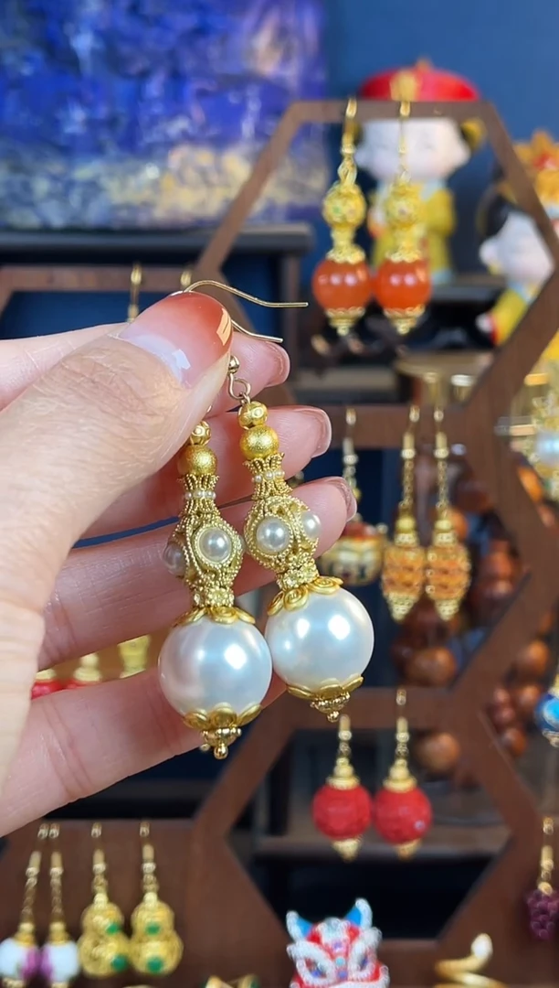 【闪购商品】臣妾做不到款耳钩