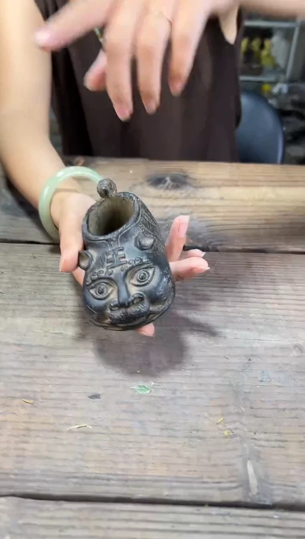 陶土【火山泥】虎头鞋