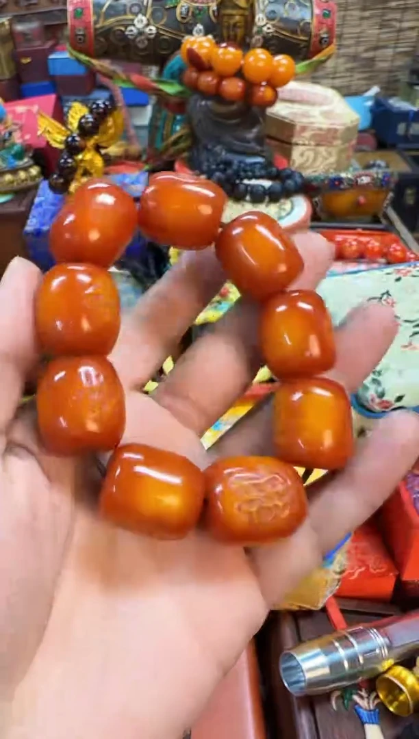 【闪购商品】蜜蜡裸石未镶嵌当天订单当天直发如图所示