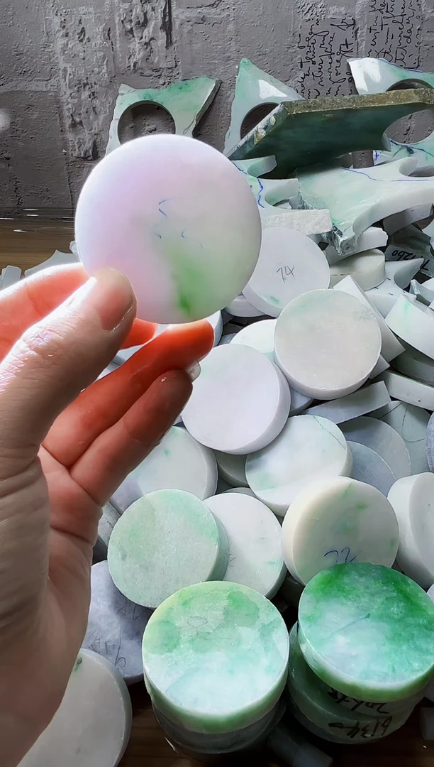 裸石翡翠天然翡翠A货425
