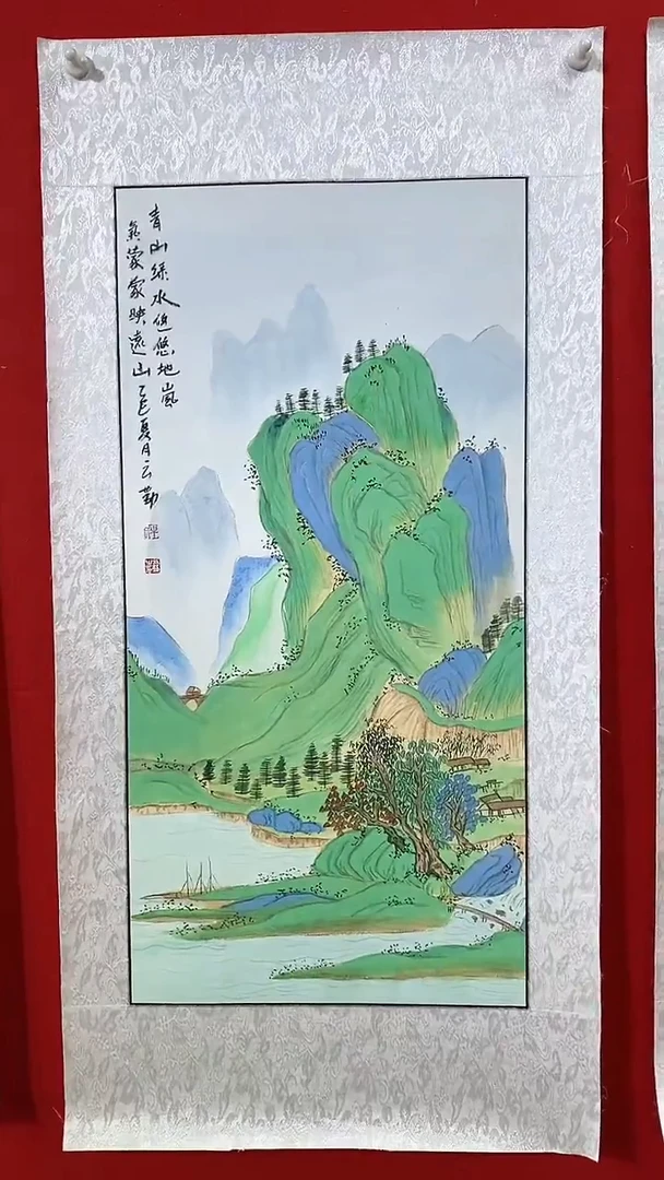 国画国画NYQ杰牛云勤老师作品