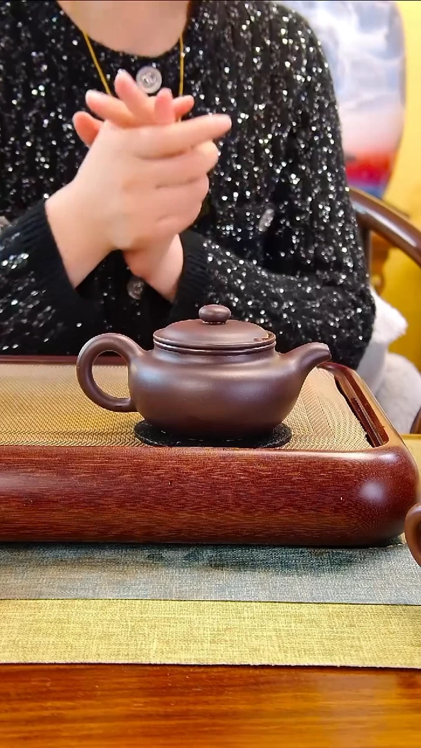 茶壶紫砂徐记福康 原矿紫砂 15