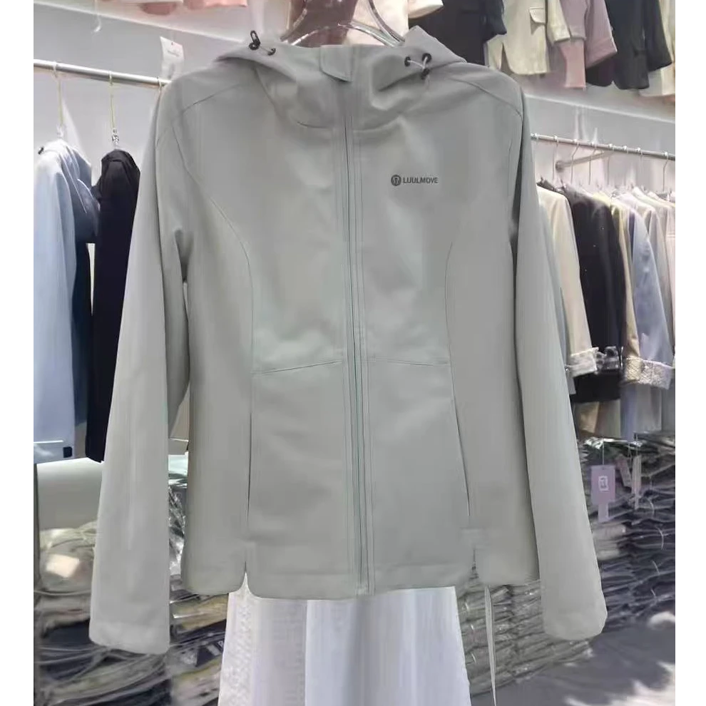 新款韩版时尚休闲连帽外套女户外显瘦百搭运动高级感