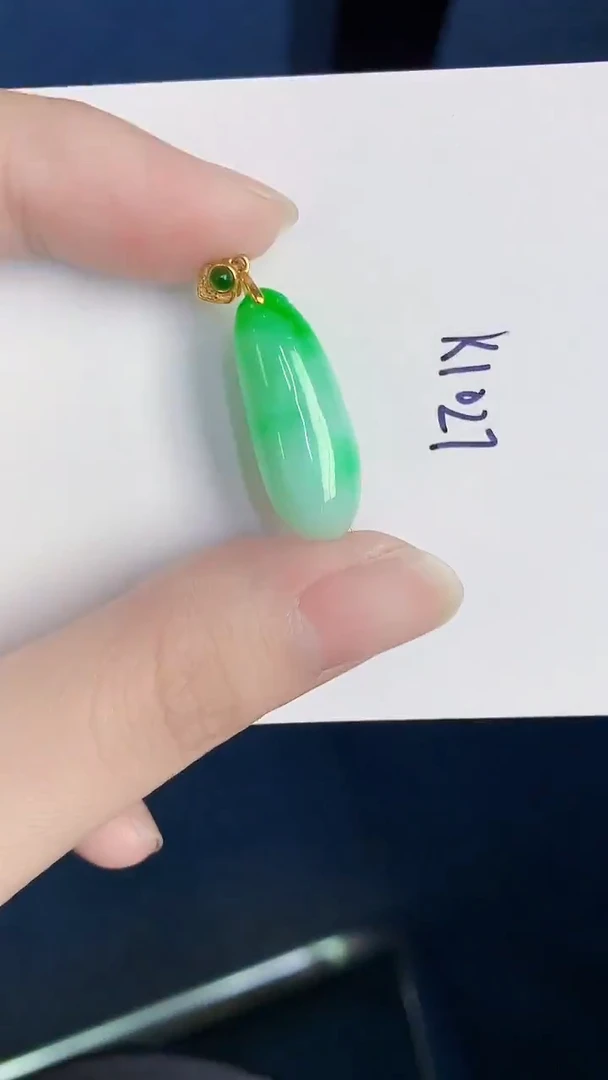 颈饰未镶嵌翡翠天然翡翠缅甸A货