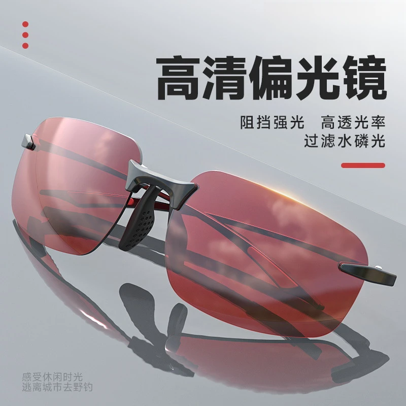 钓鱼眼镜看漂专用偏光镜专业垂钓装备增晰超轻透光户外超清太阳镜