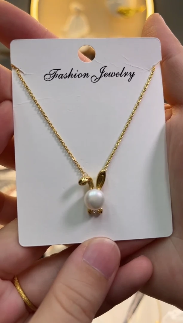 淡水珍珠未镶嵌颈饰货号698