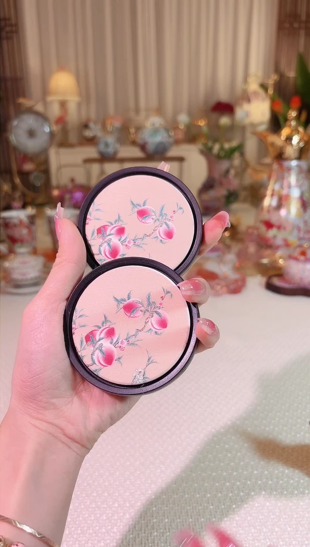 【闪购商品】瓷小桃子 -杯垫*2个