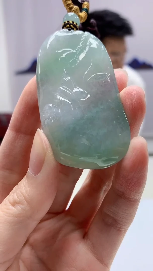 【闪购商品】定制翡翠未镶嵌5028zm-毛货悟道267