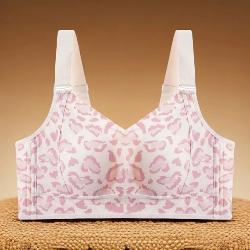 超薄纸片杯 大胸显小超薄凉感舒适透气塑形提拉调整型文胸女无痕