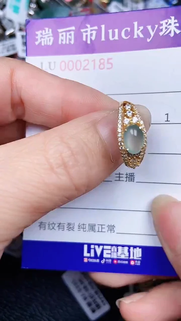 颈饰银S925镶嵌翡翠2485