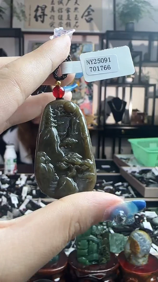 颈饰未镶嵌和田玉1766