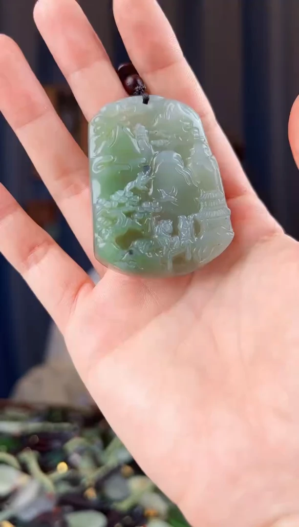 未镶嵌和田玉挂件拍一发一，拍一发一，
