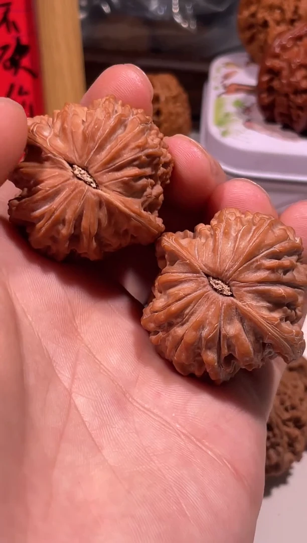 文玩核桃吊坠全品磨盘定向38