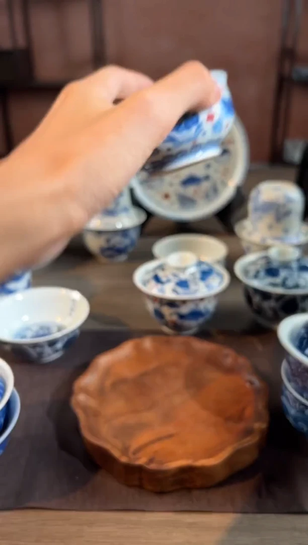 摆件景德镇手工手绘陶瓷5739