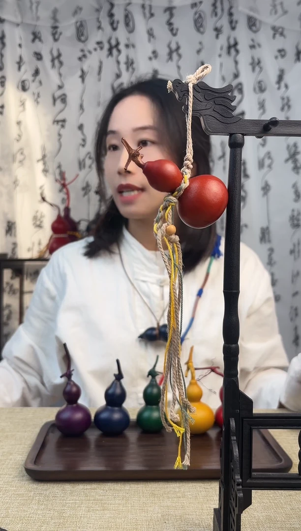 大漆葫芦挂件----002