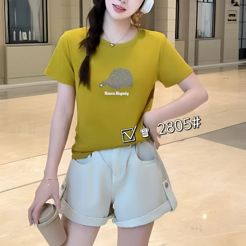 晓琳家 2508 满砖帽子蚂蚁腰时尚显瘦上衣女