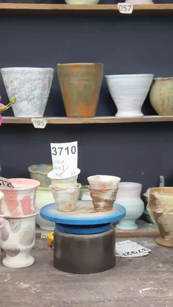 景德镇陶园花盆3710