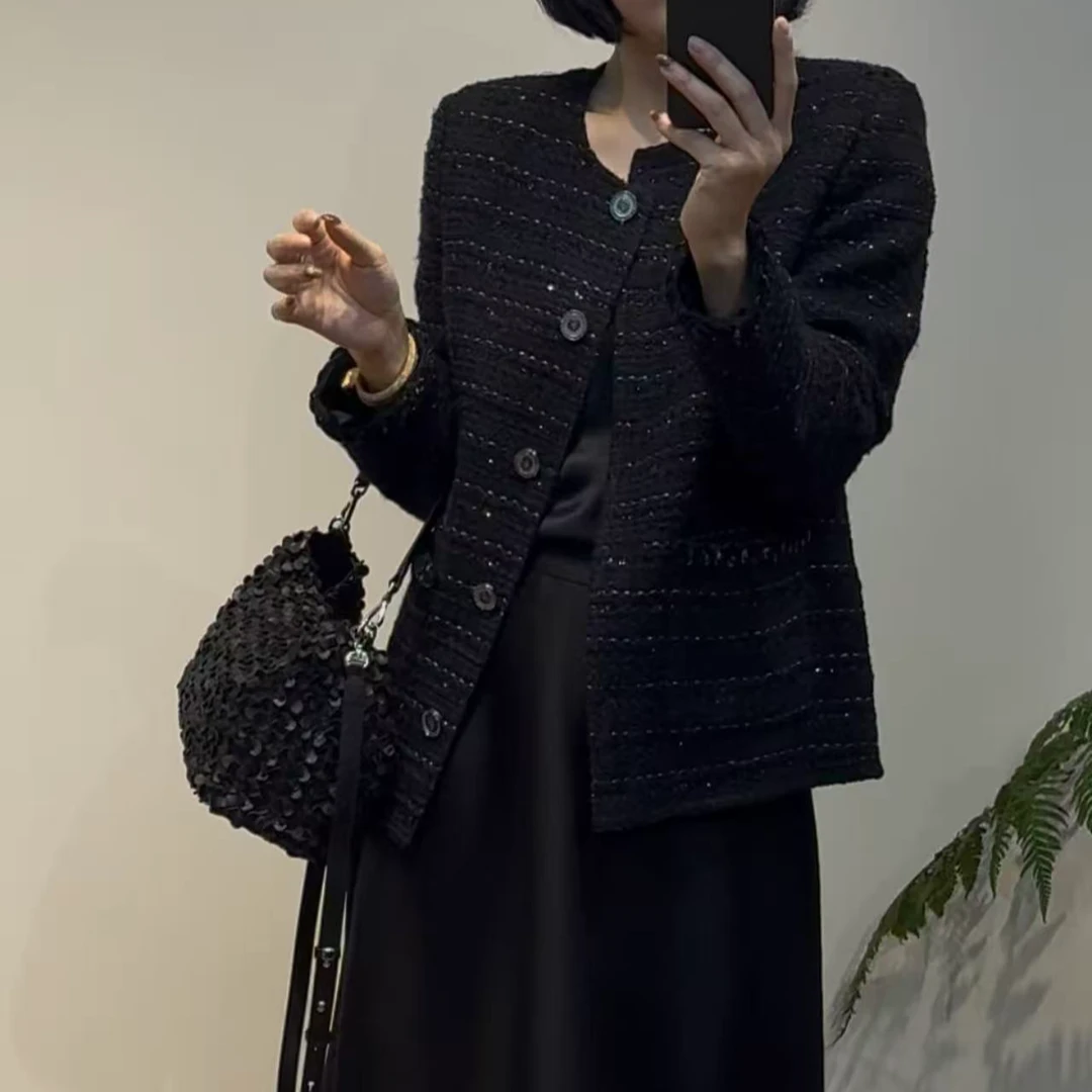 TANTAN 显瘦气质时尚轻奢秋季小香风上衣外套2751