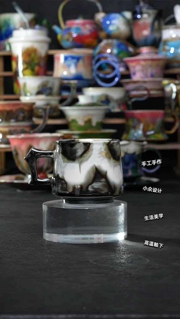 设计师款景德镇森涩手创陶瓷（食品级）583