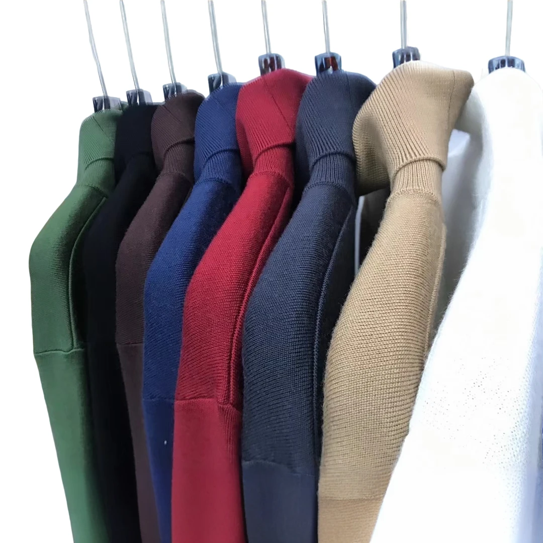 HEENZIQI「过冬」%绵羊毛四平超舒适绵打底毛衫