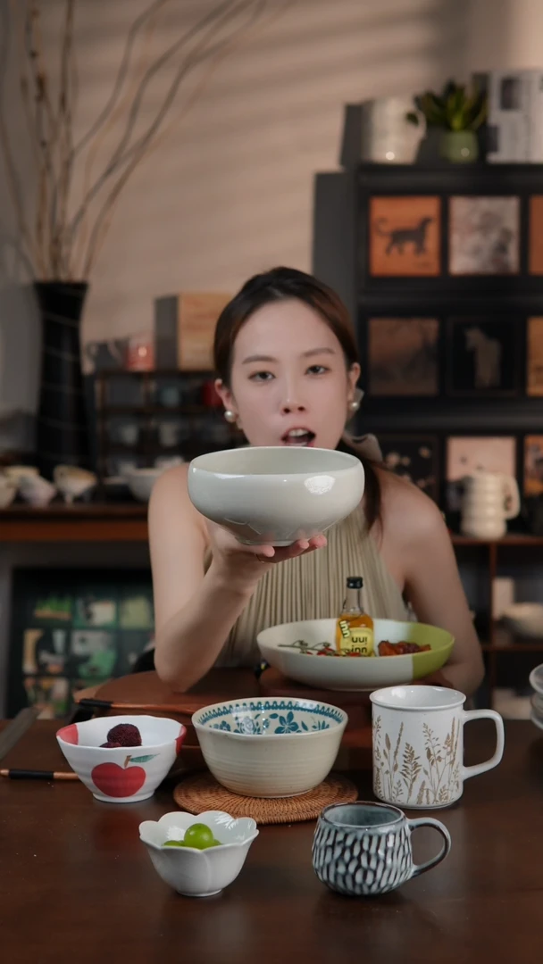 陶瓷极简风钵钵器型6寸面碗 沙拉碗 微瑕 凑满20发货