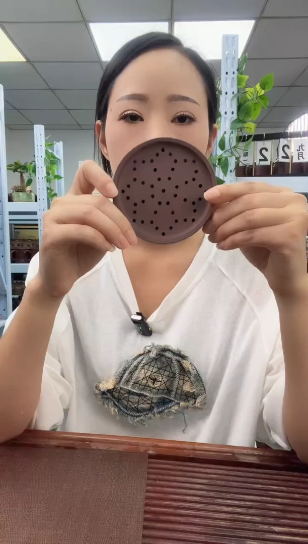 宜兴原矿紫砂全手工盖杯