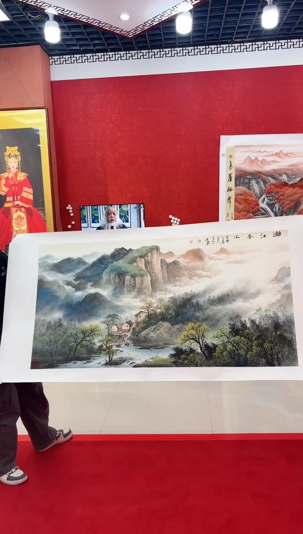 【闪购商品】国画国画道一老师亲笔绘画作品D91