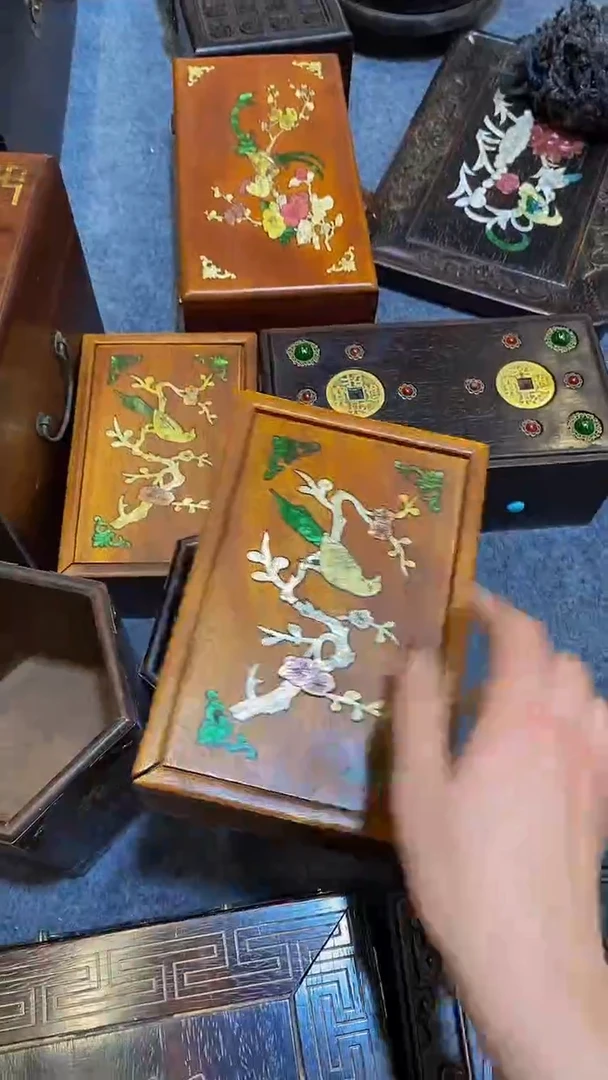 木紫檀木雕一物一拍