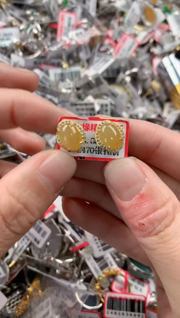 银S925镶嵌戒指翡翠12-12-12   6