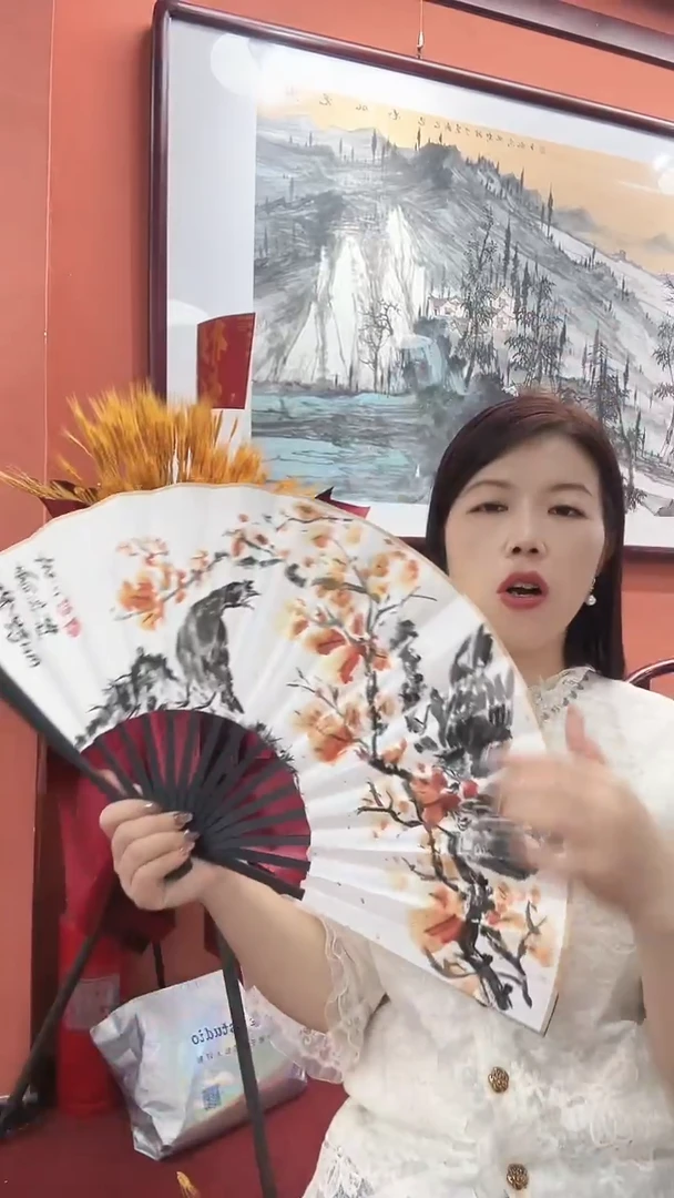 国画孟祥敏/国画/扇面