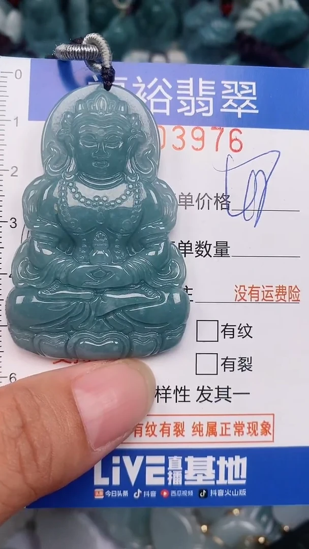 翡翠未镶嵌颈饰...0003976