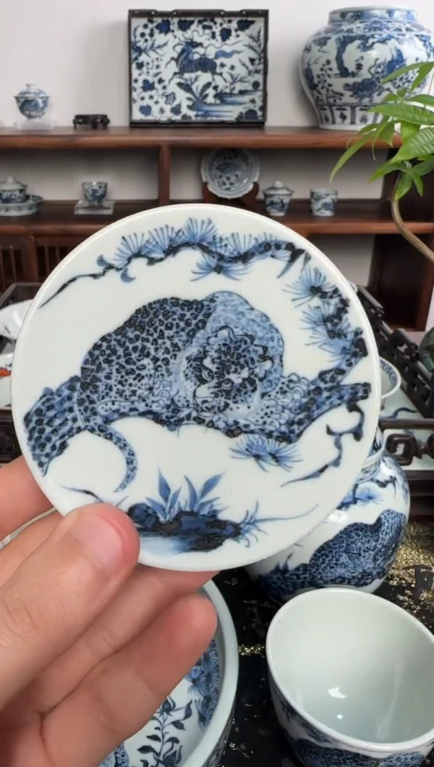 【闪购商品】碟含真藏古豹豹盖置