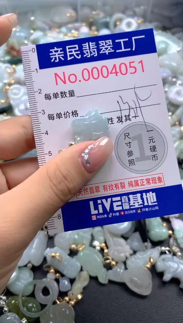 颈饰未镶嵌翡翠4051