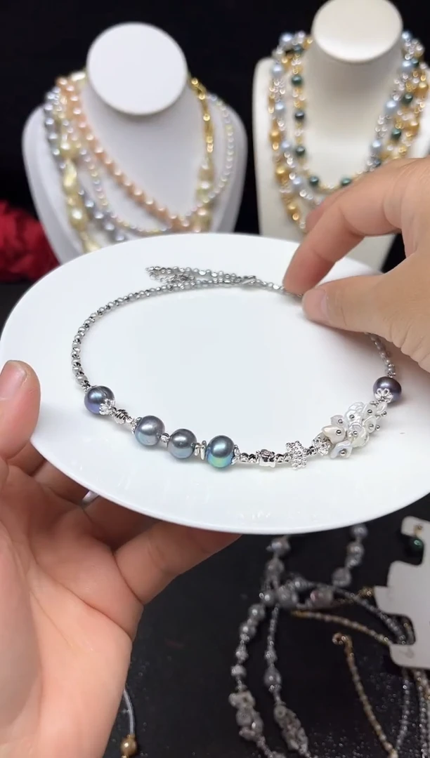 【闪购商品】淡水珍珠颈饰未镶嵌多人