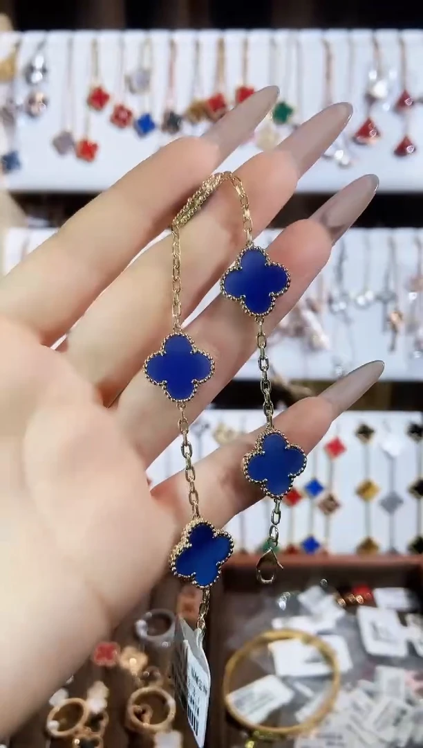 【闪购商品】玛瑙/玉髓手链18K金镶嵌玛瑙K黄