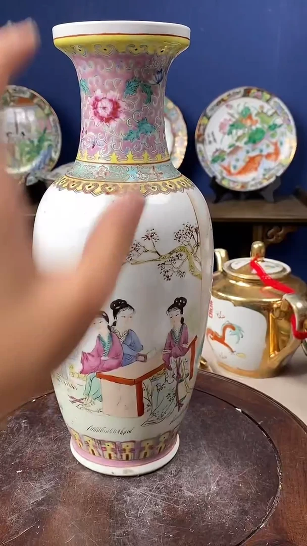 摆件微瑕景德镇厂瓷摆件单件