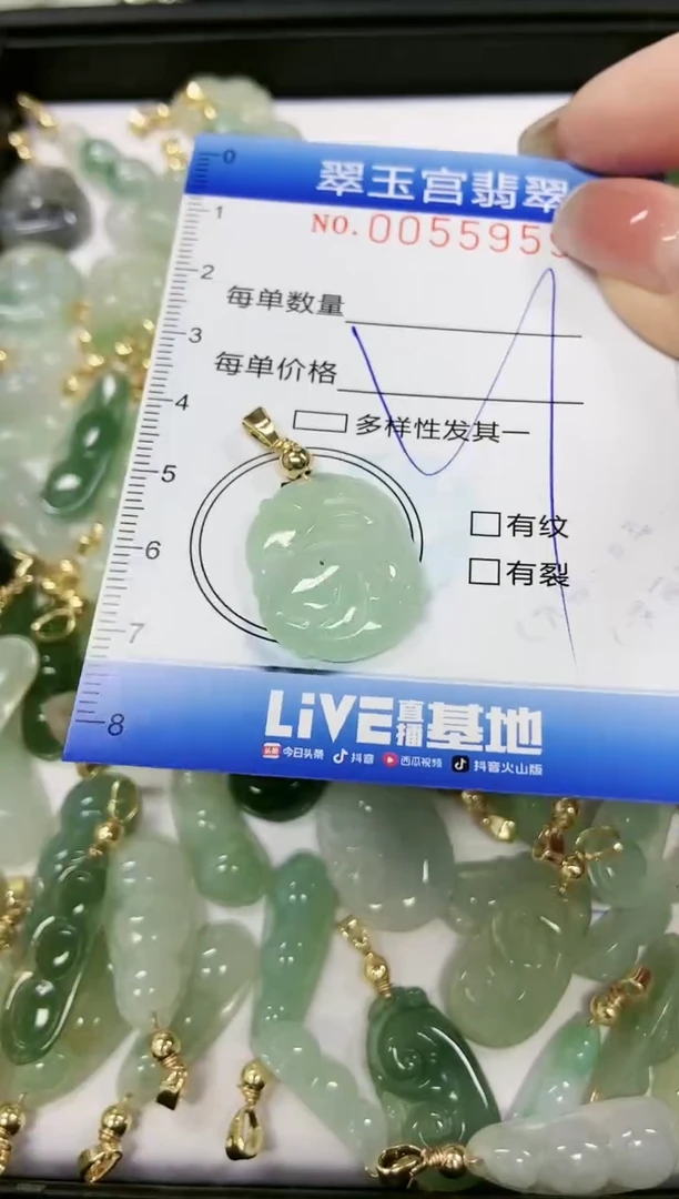 【闪购商品】翡翠颈饰未镶嵌闪购0055959