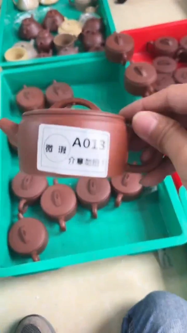 茶壶紫砂微瑕A013汉瓦降坡170cc