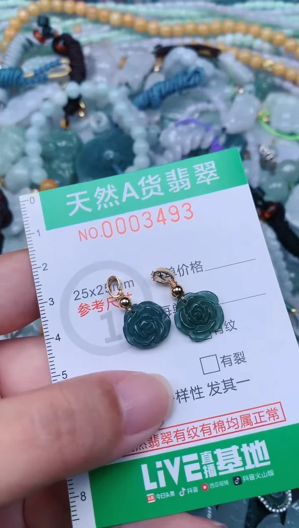 翡翠未镶嵌颈饰.0003493