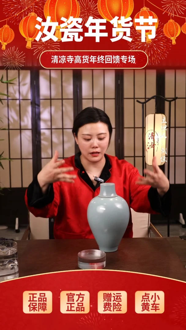 【闪购商品】瓷片242微二级宋氏梅瓶..........