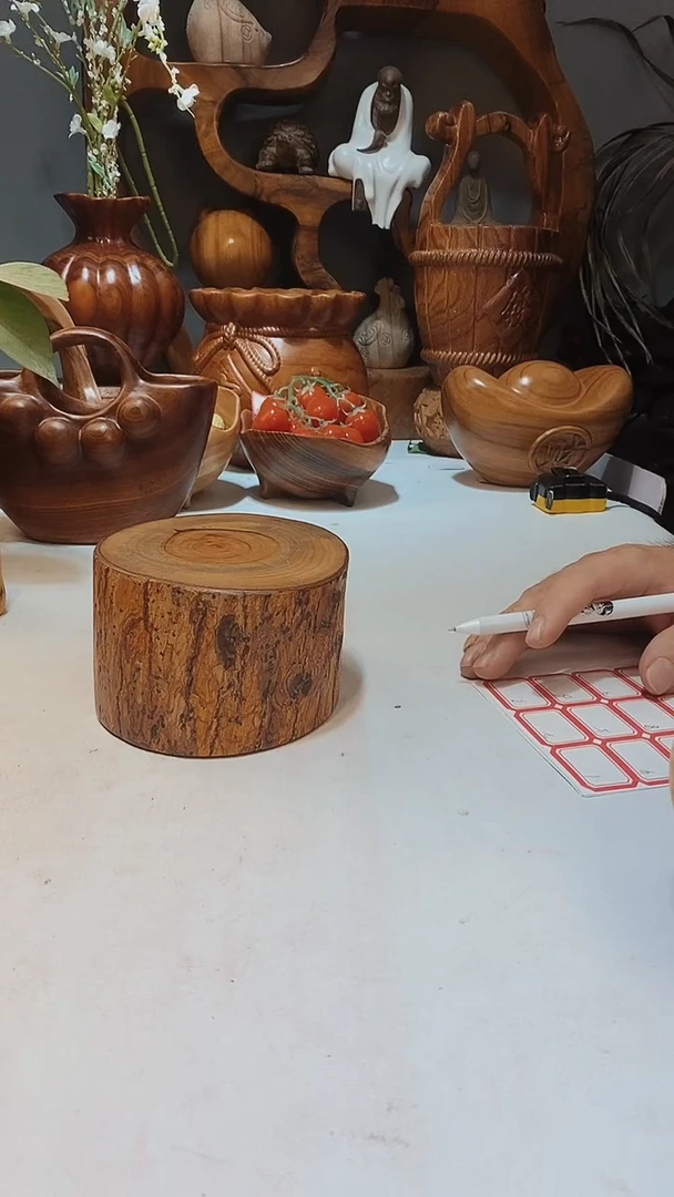 香樟木A1原木原皮墩墩块/尺寸13*12*8